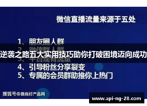 逆袭之路五大实用技巧助你打破困境迈向成功